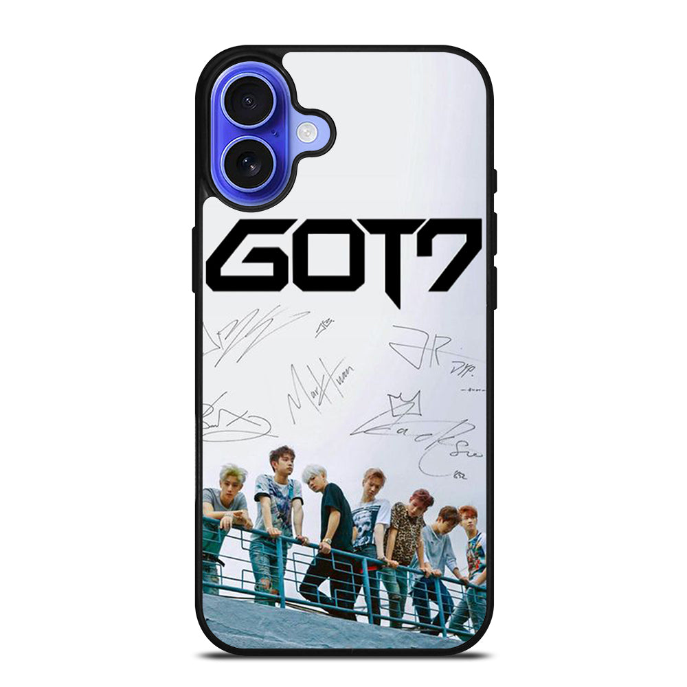 GOT7 SIGNATURE iPhone 16 Case Cover