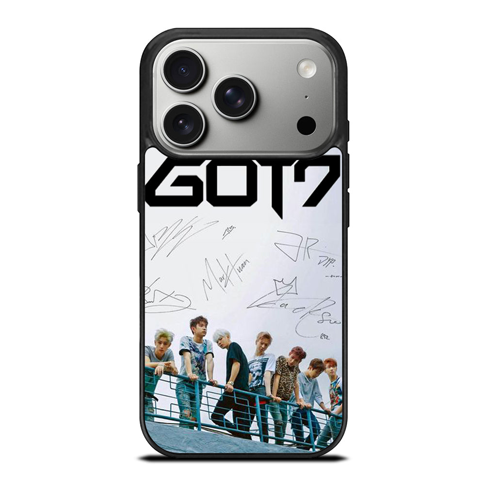GOT7 SIGNATURE iPhone 17 Pro Case Cover