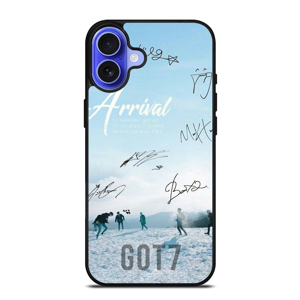 GOT7 SIGNATURE KPOP iPhone 16 Case Cover