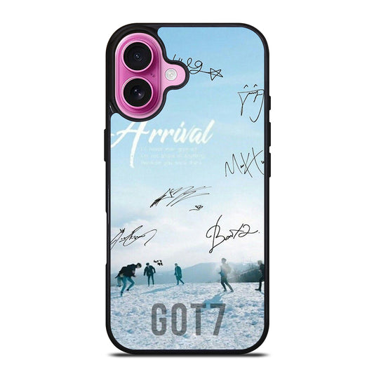 GOT7 SIGNATURE KPOP iPhone 16 Plus Case Cover
