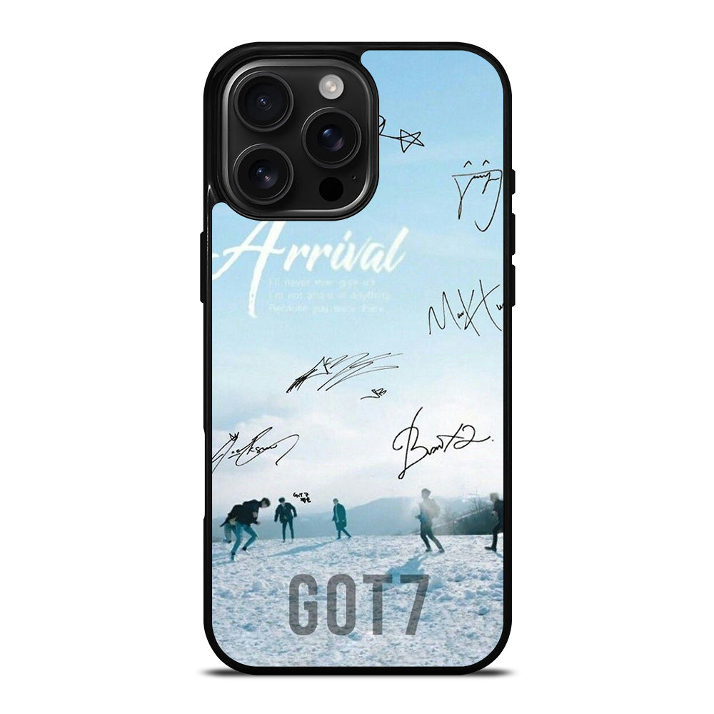 GOT7 SIGNATURE KPOP iPhone 16 Pro Max Case Cover