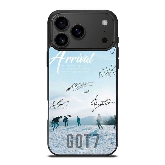 GOT7 SIGNATURE KPOP iPhone 17 Pro Max Case Cover
