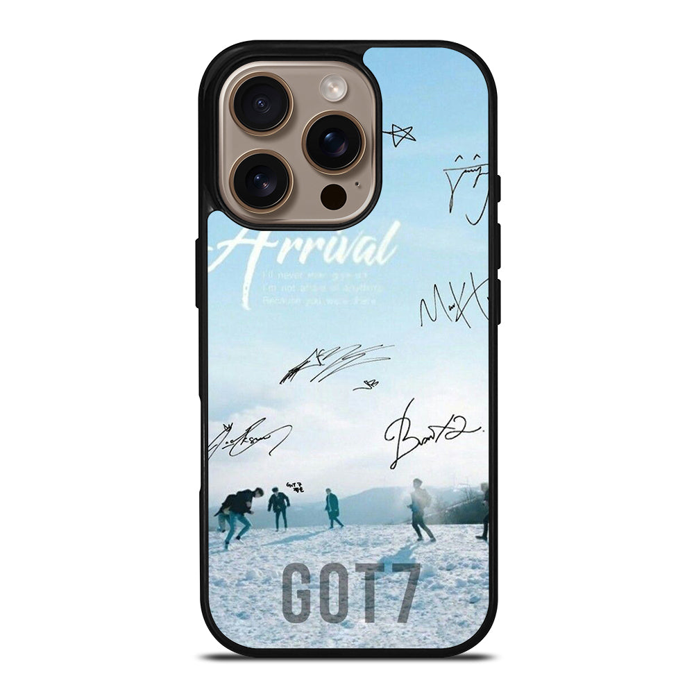 GOT7 SIGNATURE KPOP iPhone 16 Pro Case Cover