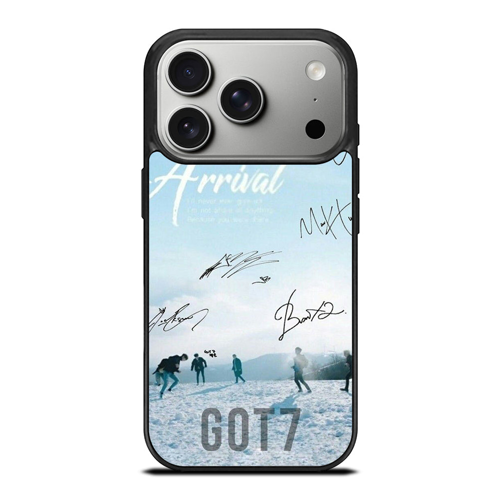 GOT7 SIGNATURE KPOP iPhone 17 Pro Case Cover