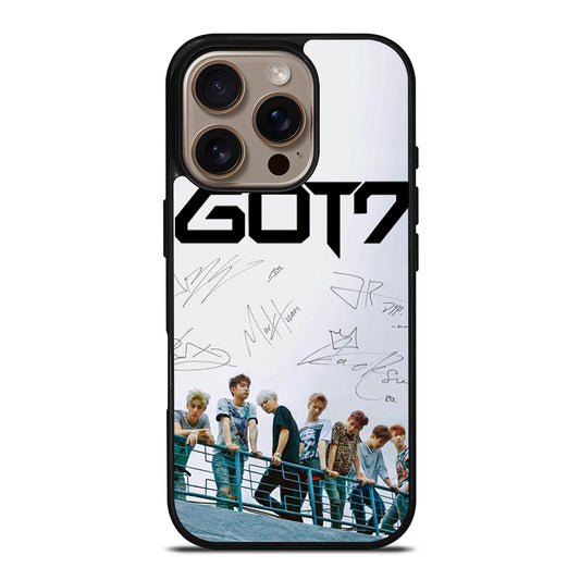 GOT7 SIGNATURE iPhone 16 Pro Case Cover