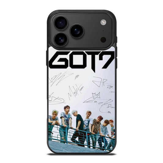 GOT7 SIGNATURE iPhone 17 Pro Max Case Cover