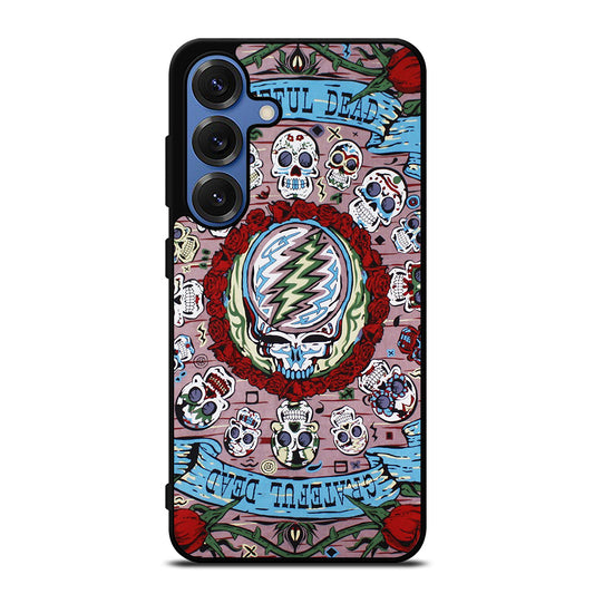 GRATEFUL DEAD BAND SKULL Samsung Galaxy S25 Case Cover