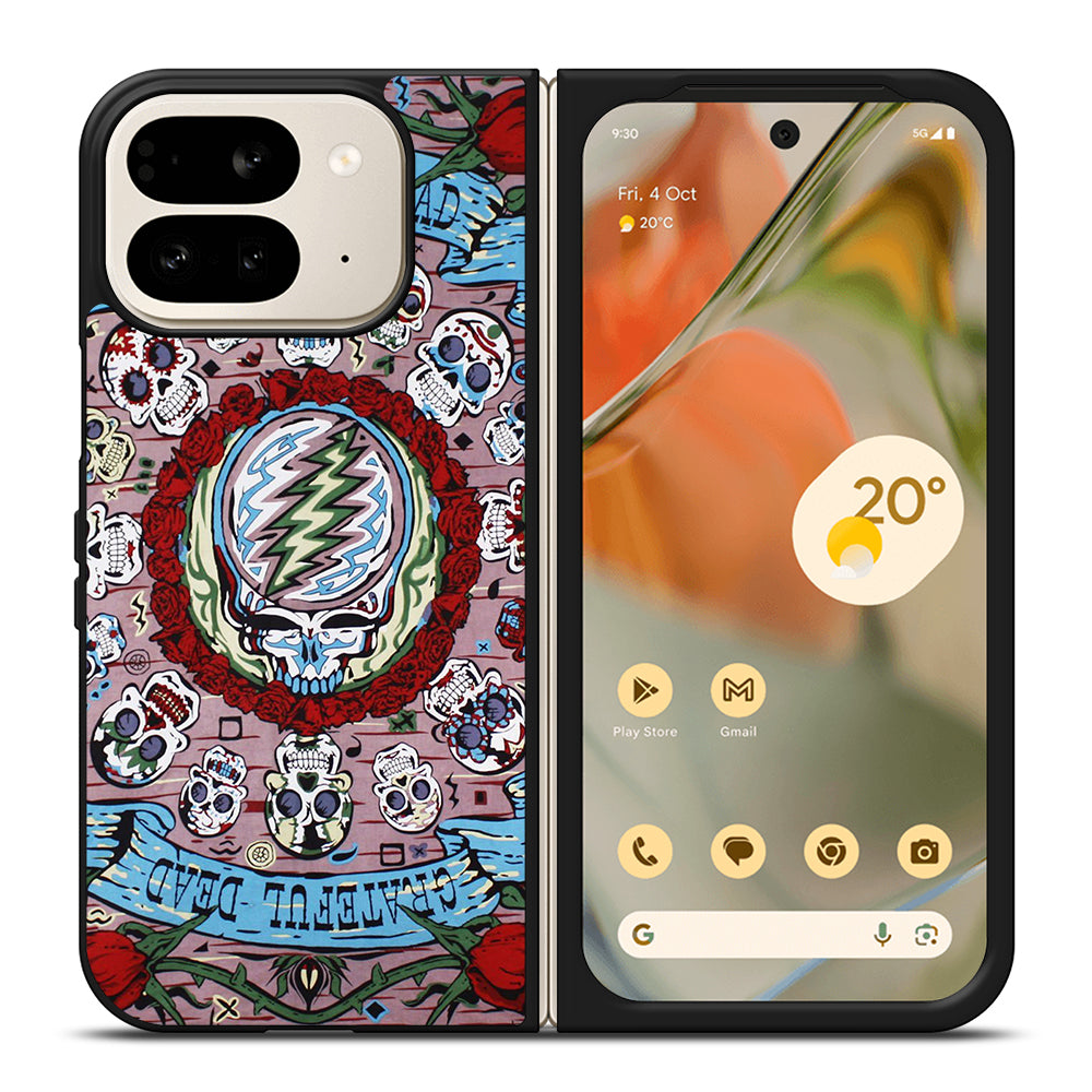 GRATEFUL DEAD BAND SKULL Google Pixel 9 Pro Fold Case Cover