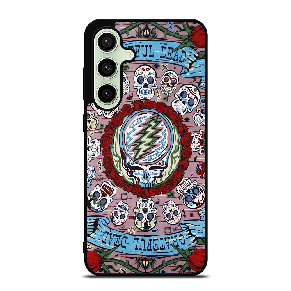 GRATEFUL DEAD BAND SKULL Samsung Galaxy S24 FE Case Cover