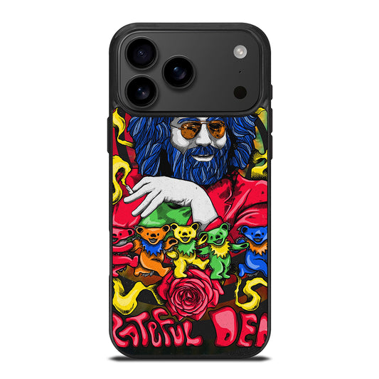 GRATEFUL DEAD JERRY GARCIA ART iPhone 17 Pro Max Case Cover