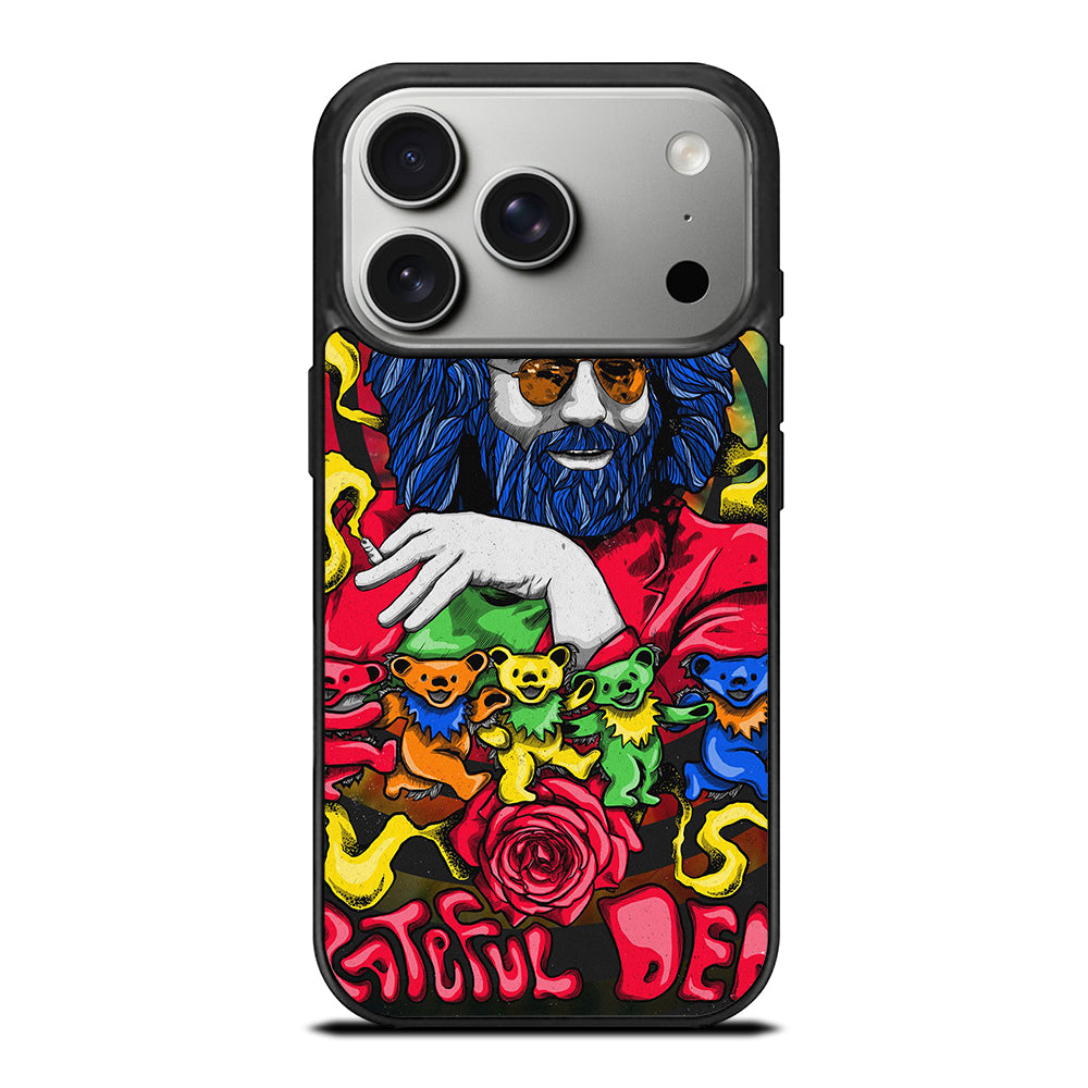 GRATEFUL DEAD JERRY GARCIA ART iPhone 17 Pro Case Cover