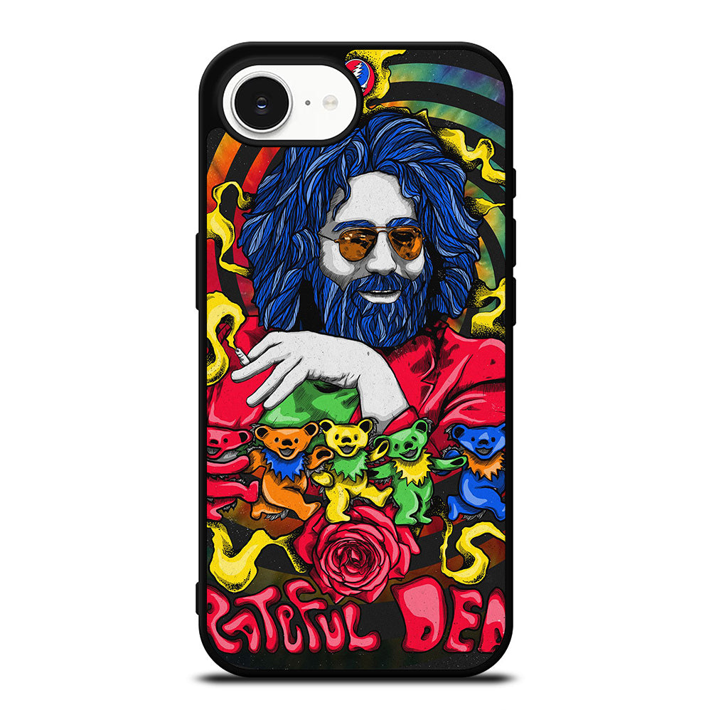 GRATEFUL DEAD JERRY GARCIA ART iPhone 16e Case Cover