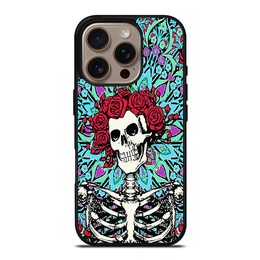 GRATEFUL DEAD SKULL VINTAGE iPhone 16 Pro Case Cover