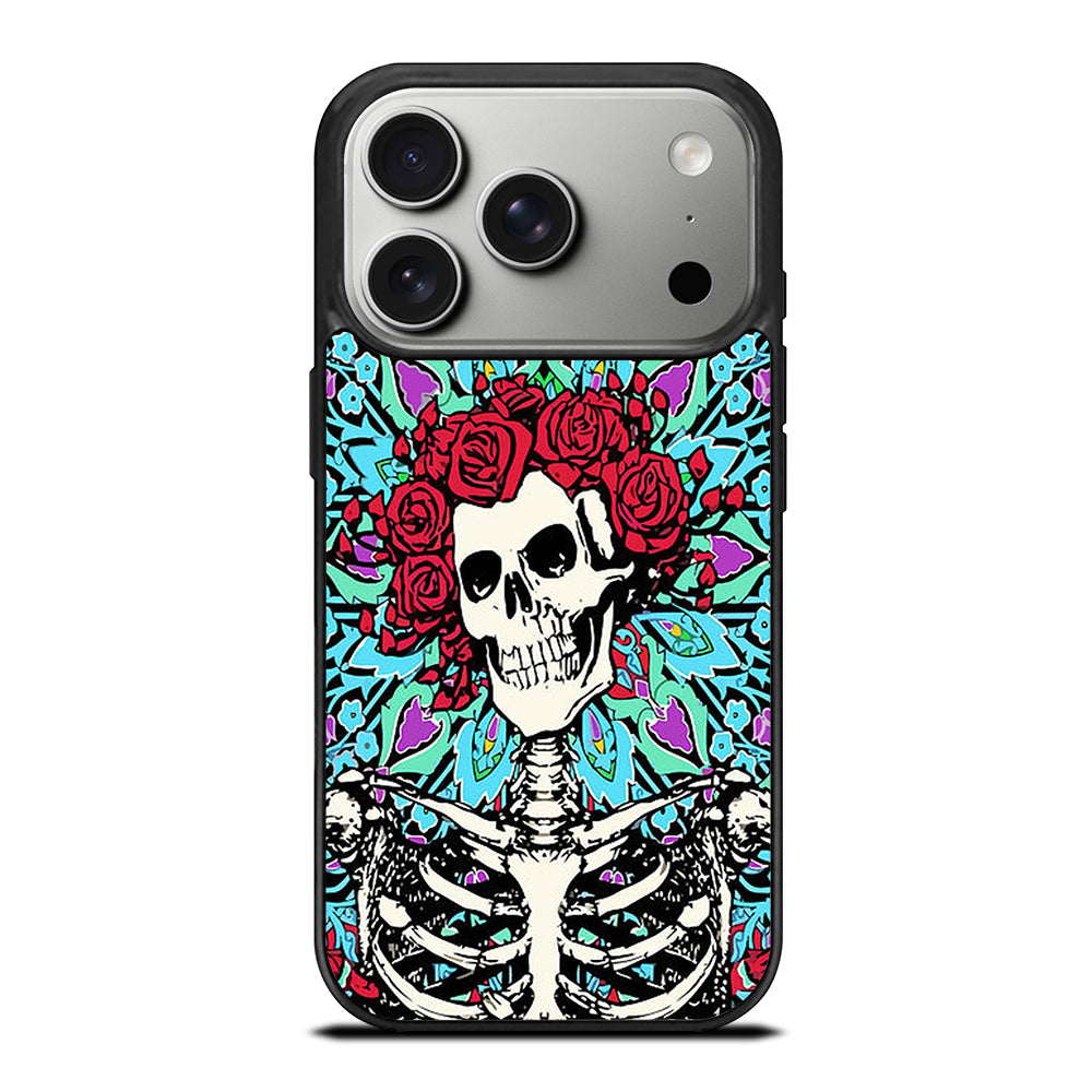GRATEFUL DEAD SKULL VINTAGE iPhone 17 Pro Case Cover
