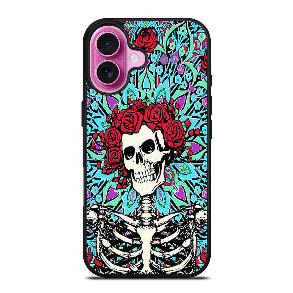 GRATEFUL DEAD SKULL VINTAGE iPhone 16 Plus Case Cover