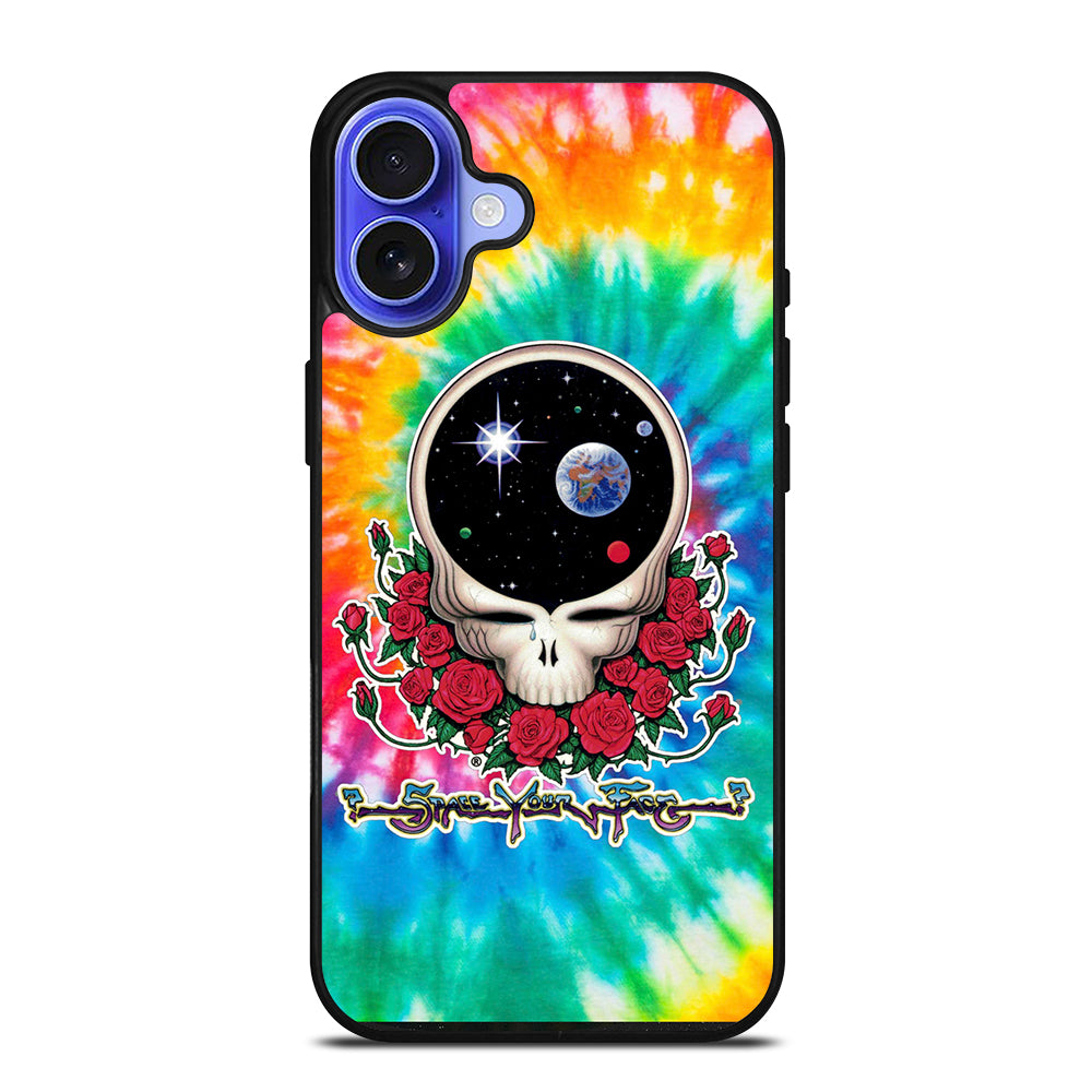 GRATEFUL DEAD TIE DYE iPhone 16 Case Cover