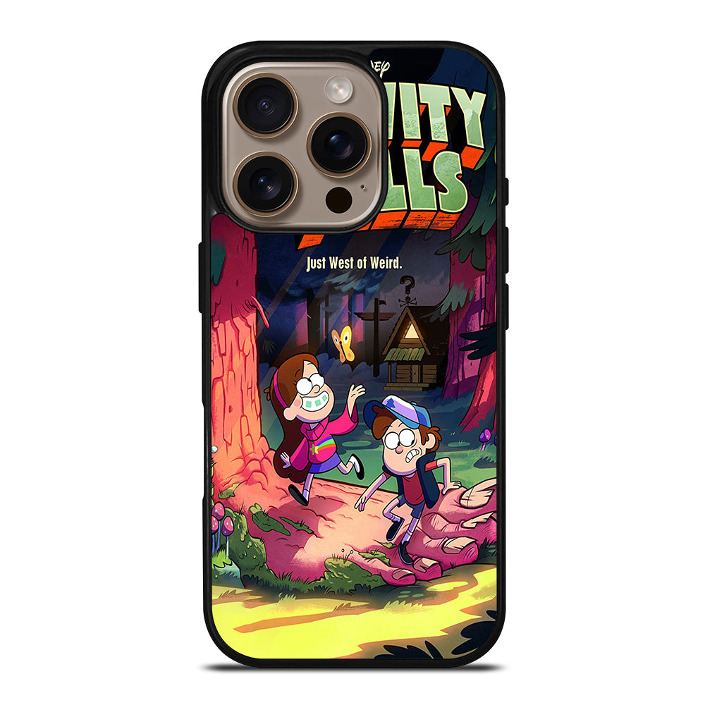 GRAVITY FALLS CARTOON SERIES iPhone 16 Pro Case Cover