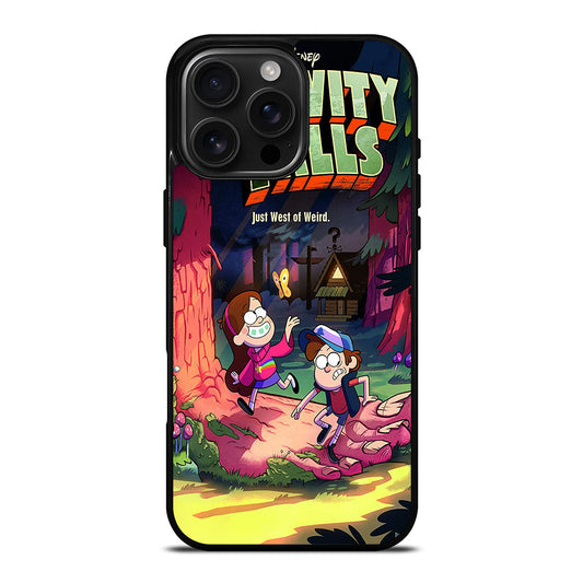 GRAVITY FALLS CARTOON SERIES iPhone 16 Pro Max Case Cover