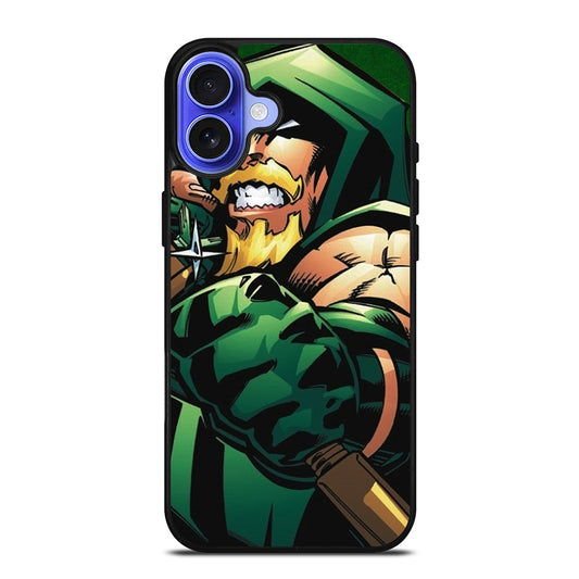 GREEN ARROW DC SUPERHERO iPhone 16 Case Cover