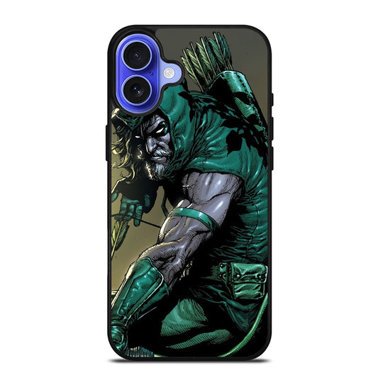 GREEN ARROW DC SUPERHERO 2 iPhone 16 Case Cover