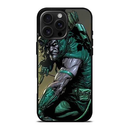 GREEN ARROW DC SUPERHERO 2 iPhone 16 Pro Max Case Cover