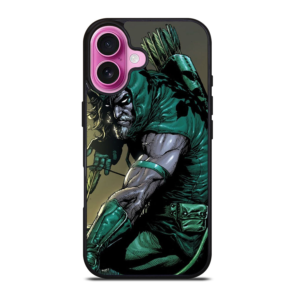 GREEN ARROW DC SUPERHERO 2 iPhone 16 Plus Case Cover