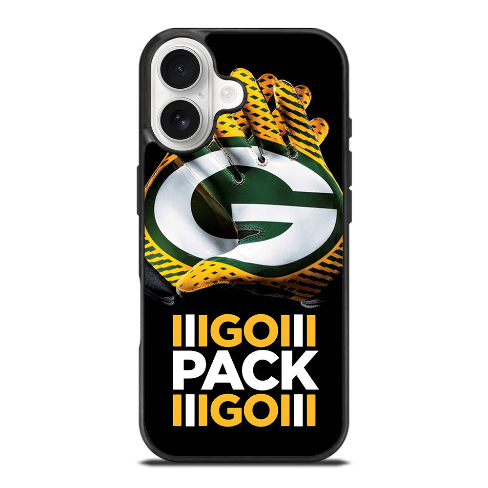 GREEN BAY PACKERS GO PACK GO LOGO 1 iPhone 17 Case Cover