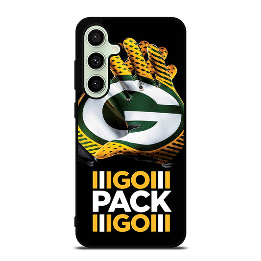 GREEN BAY PACKERS GO PACK GO LOGO 1 Samsung Galaxy S24 FE Case Cover