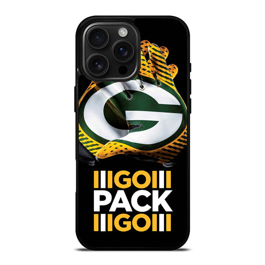 GREEN BAY PACKERS GO PACK GO LOGO 1 iPhone 16 Pro Max Case Cover