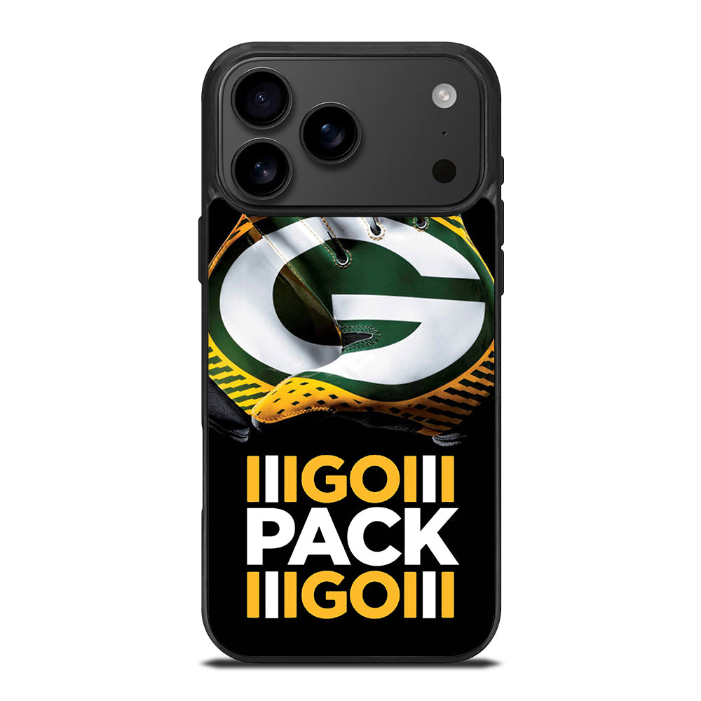 GREEN BAY PACKERS GO PACK GO LOGO 1 iPhone 17 Pro Max Case Cover