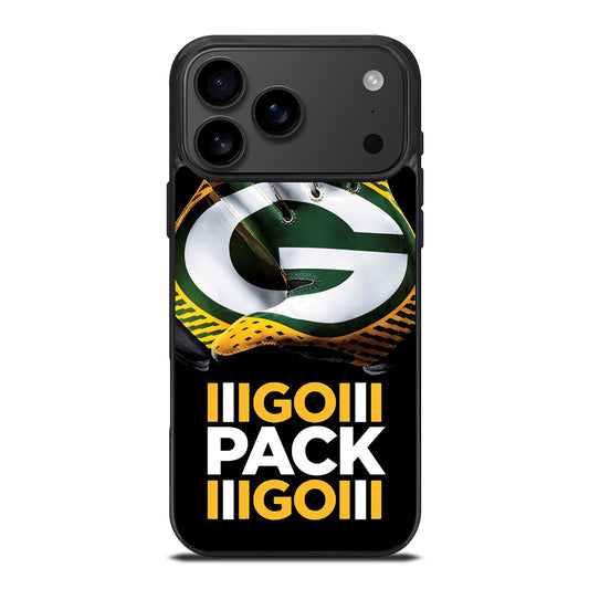 GREEN BAY PACKERS GO PACK GO LOGO 1 iPhone 17 Pro Max Case Cover