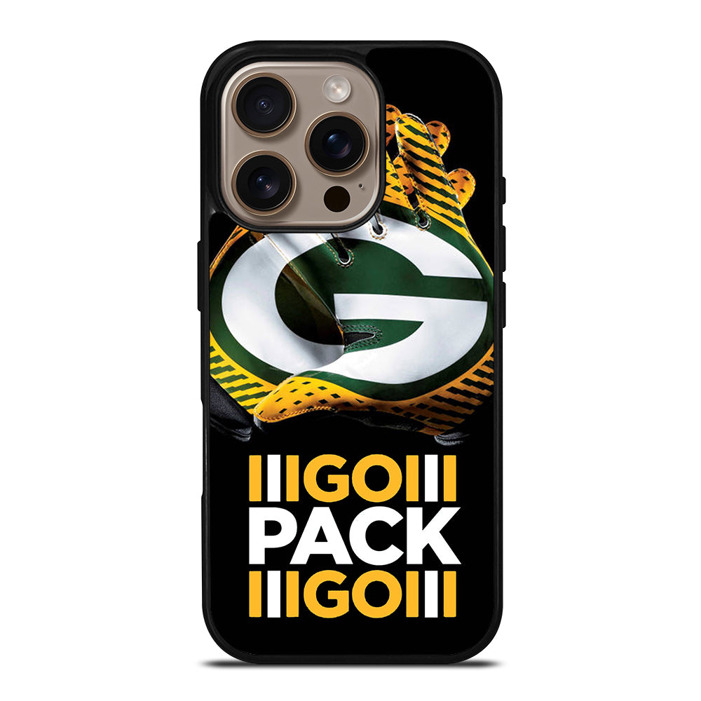 GREEN BAY PACKERS GO PACK GO LOGO 1 iPhone 16 Pro Case Cover