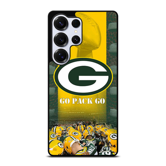 GREEN BAY PACKERS GO PACK GO LOGO 2 Samsung Galaxy S25 Ultra Case Cover