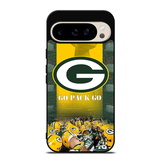 GREEN BAY PACKERS GO PACK GO LOGO 2 Google Pixel 9 Pro Case Cover