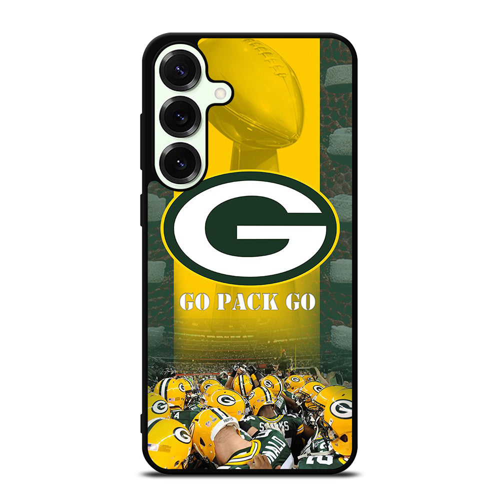 GREEN BAY PACKERS GO PACK GO LOGO 2 Samsung Galaxy S25 Plus Case Cover