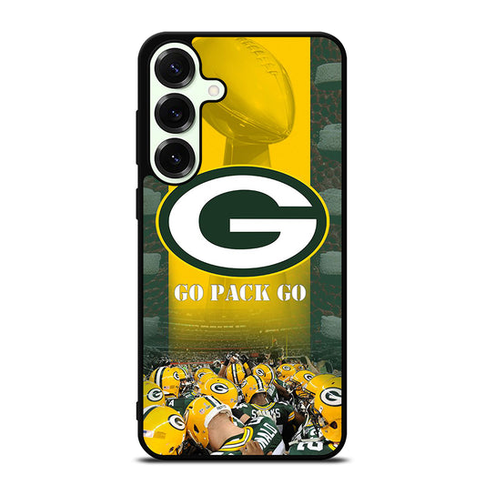 GREEN BAY PACKERS GO PACK GO LOGO 2 Samsung Galaxy S25 Plus Case Cover
