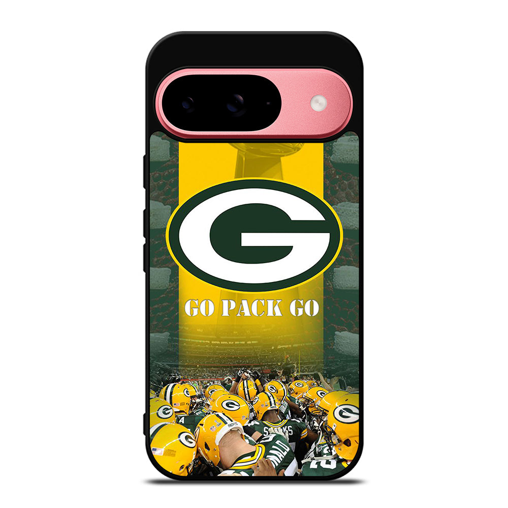 GREEN BAY PACKERS GO PACK GO LOGO 2 Google Pixel 9 Case Cover