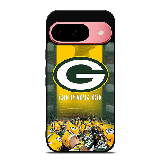 GREEN BAY PACKERS GO PACK GO LOGO 2 Google Pixel 9 Case Cover
