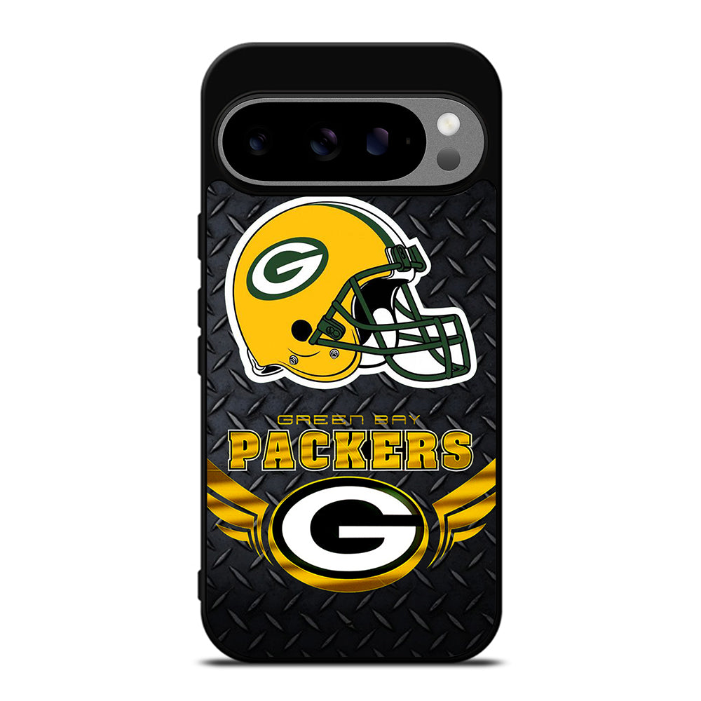 GREEN BAY PACKERS METAL LOGO Google Pixel 9 Pro XL Case Cover