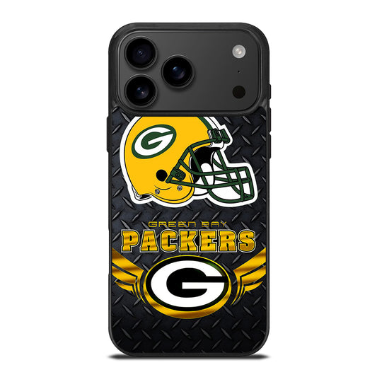 GREEN BAY PACKERS METAL LOGO iPhone 17 Pro Max Case Cover