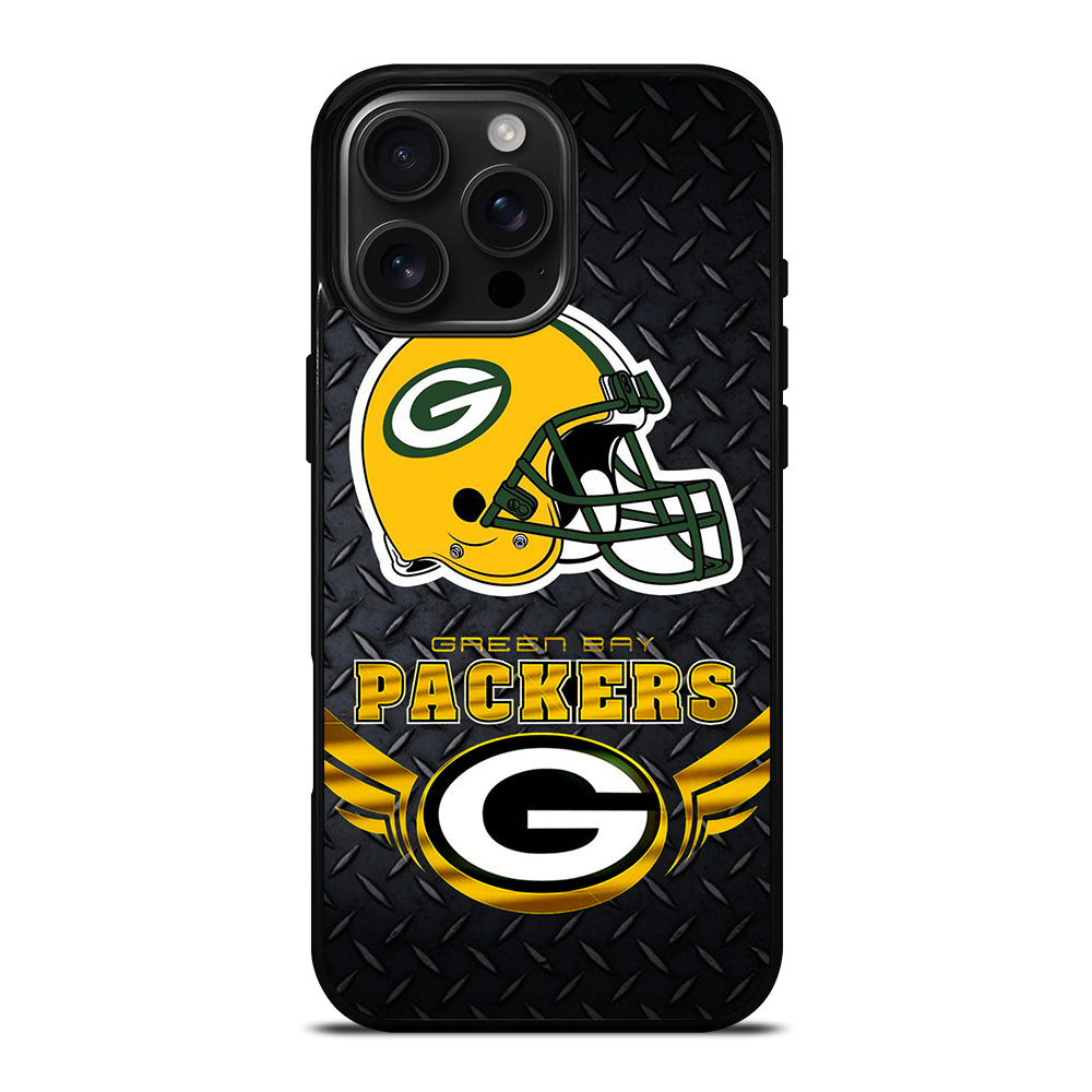 GREEN BAY PACKERS METAL LOGO iPhone 16 Pro Max Case Cover