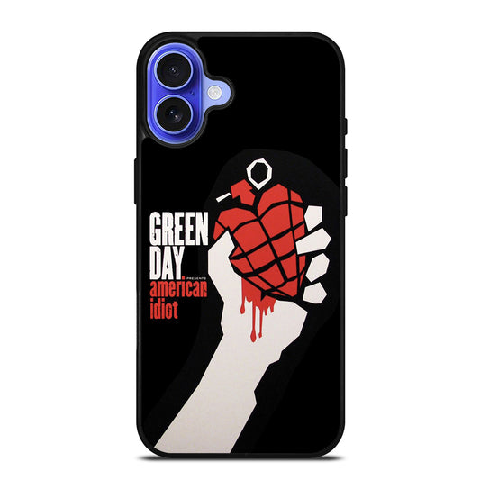 GREEN DAY AMERICAN IDIOT iPhone 16 Case Cover