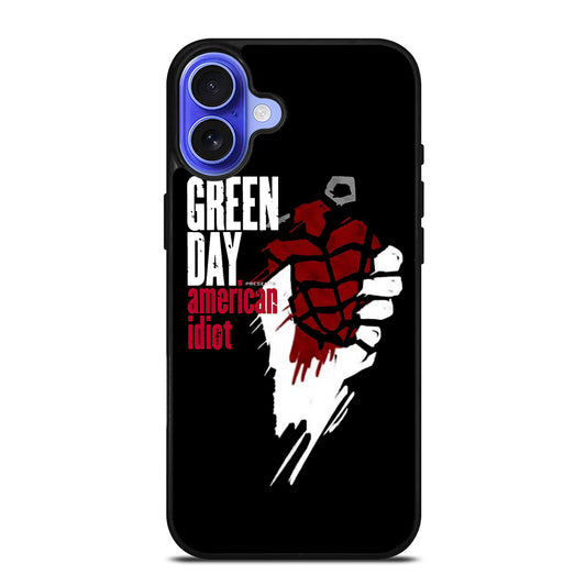 GREEN DAY AMERICAN IDIOT 2 iPhone 16 Case Cover