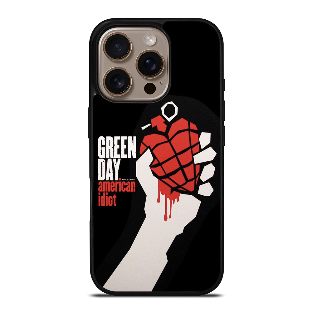 GREEN DAY AMERICAN IDIOT iPhone 16 Pro Case Cover