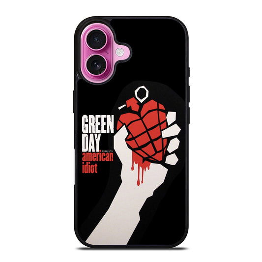 GREEN DAY AMERICAN IDIOT iPhone 16 Plus Case Cover