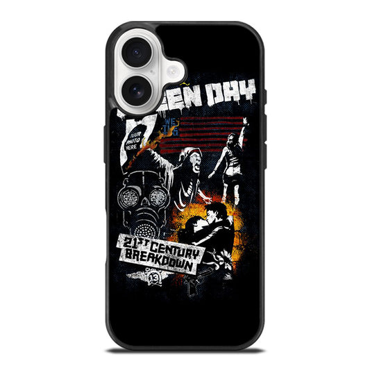 GREEN DAY BAND BREAKDOWN iPhone 17 Case Cover