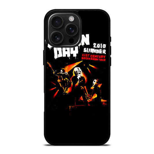 GREEN DAY BAND TOUR iPhone 16 Pro Max Case Cover