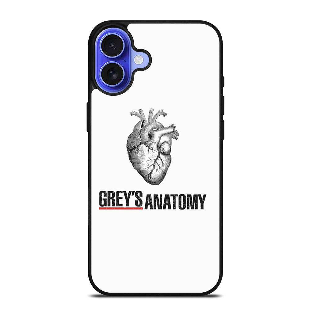 GREY'S ANATOMY HEARTS iPhone 16 Case Cover