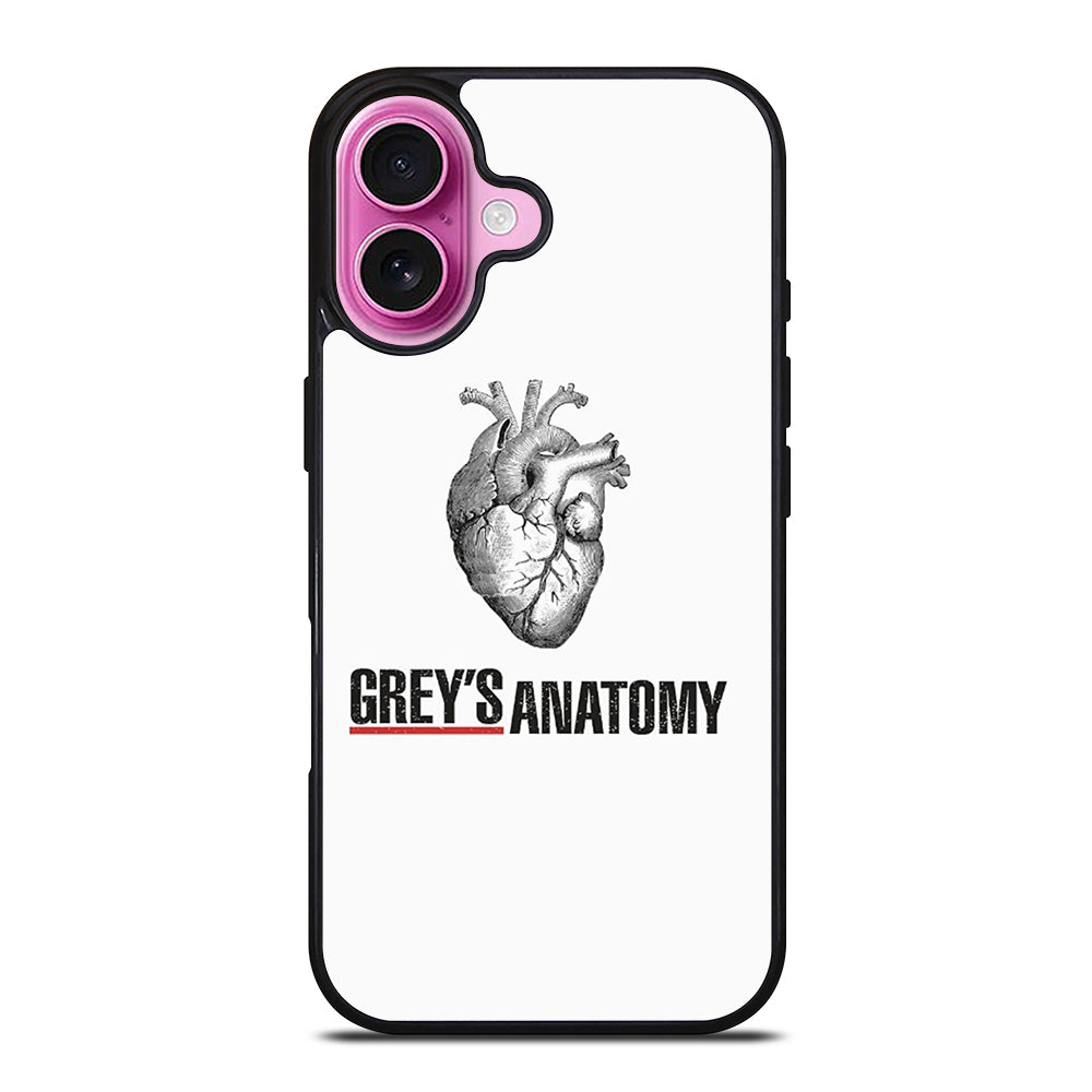GREY'S ANATOMY HEARTS iPhone 16 Plus Case Cover