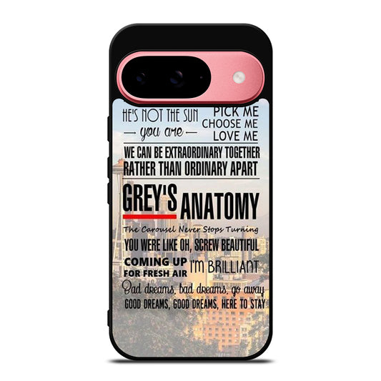 GREY'S ANATOMY QUOTE Google Pixel 9 Case Cover